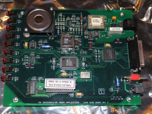 TDK Semiconductor Modem Applications - 2248 DEMO BOARD REV A