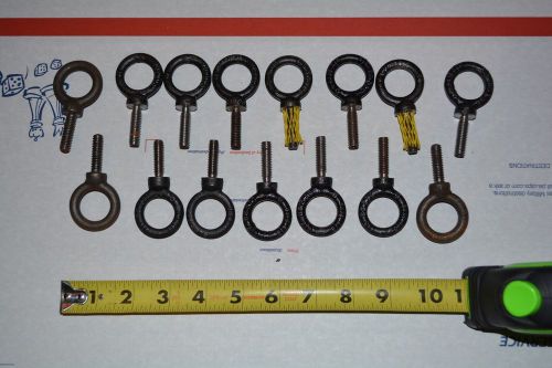 15pcs lifting eye ring  bolt  5/16&#034;  standard  cg and ysb 4/5 usa 1200lb for sale