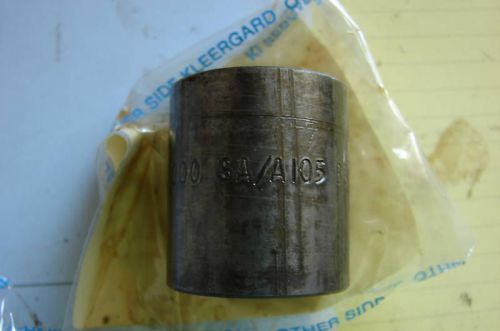 65 ea FITTING STEEL SOCKET WELD COUPLINGS 1/2&#034; 3000 lb