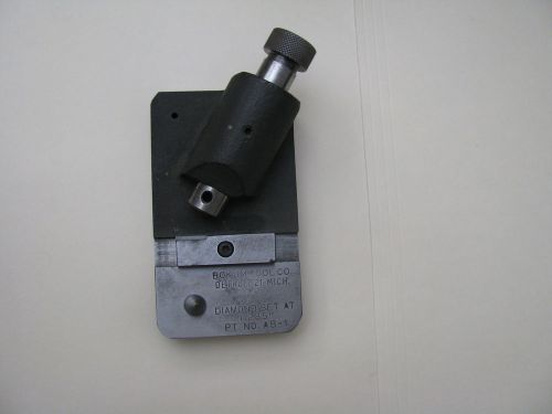 bokum tool boring bar sharpening fixture