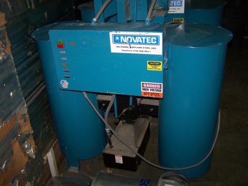 NOVATEC POD-150 HOPPER BIN DEHUMIDIFICATION DRYER--NO MOTOR/BLOWER