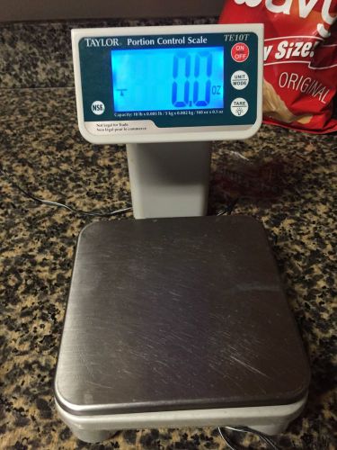 Taylor Digital Scale Te10t