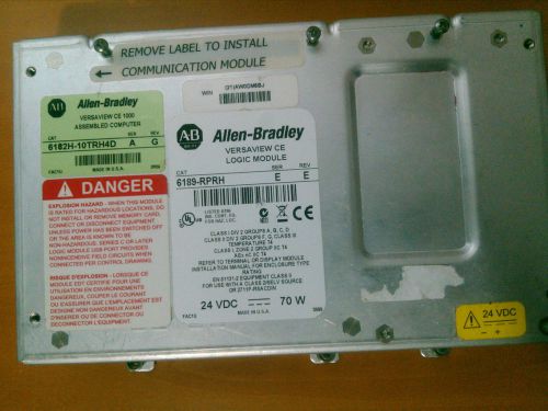 Allen Bradley 6189-RPRH Ser E VERSAVIEW LOGIC MODULE