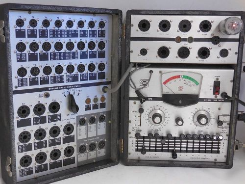 Scarce seco model 107b tube tester - tests both mutual conductance &amp; emission for sale