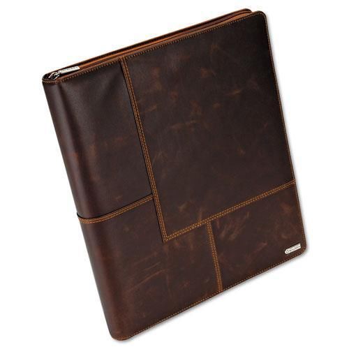 NEW ROLODEX 22337 Explorer Leather Organizer Business Card Book, 240-Card Cap.,