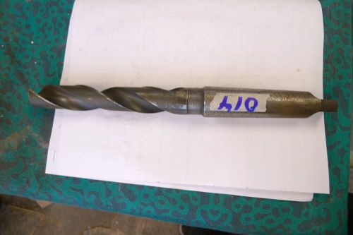 Precision Twist Drill 1-7/64&#034; Morse Taper No.4 MT Shank Drill Bit  12-1/2&#034; OAL