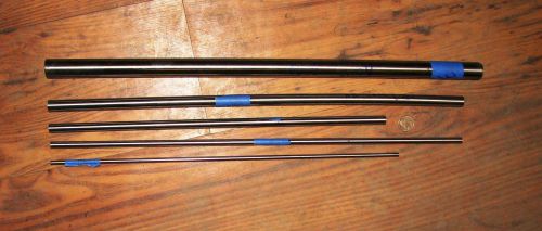 A2 tool steel 9.25# lot of 5 round rod bladesmith blacksmith knife maker E-I