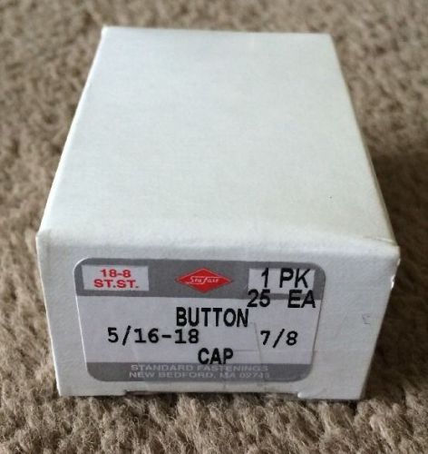 New stafast stainless steel button cap screw 5/16-18 7/8 for sale