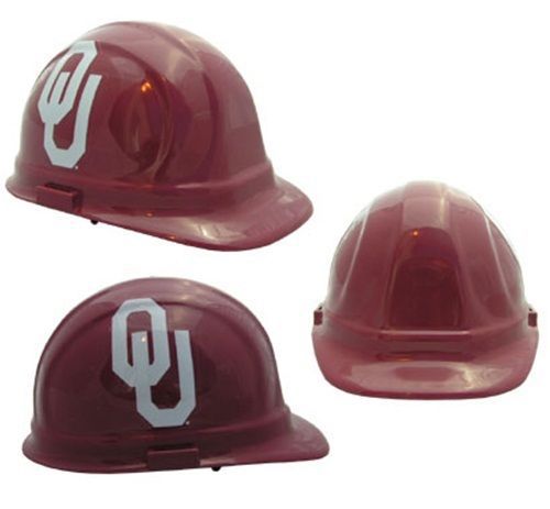 OKLAHOMA SOONERS NCAA Team Hard Hats with Ratchet Suspension