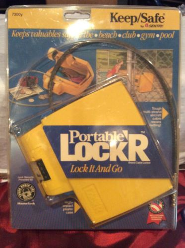 SENTRY Keep Safe Portable Lock&#039;R Locker Lock Box Travel Security 7300y