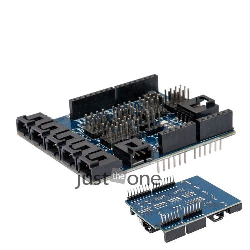 Arduino UNO MEGA Duemilanove Sensor Shield V4 Digital Analog Module Servo Motor