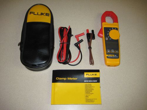 Fluke 325 true rms clamp meter (new) for sale