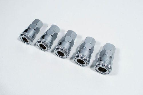 1/4&#034; QUICK COUPLER - NITTO STYLE * REGULAR TYPE COUPLER - Female thread (5 pcs)