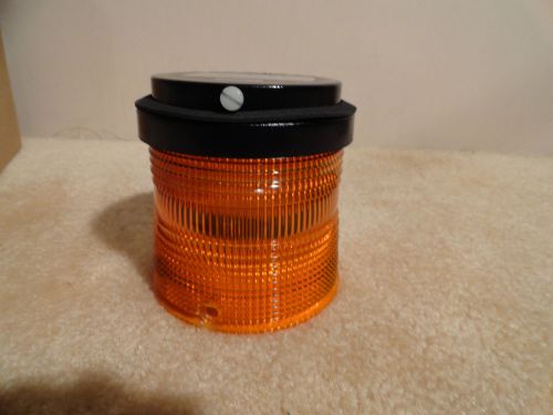 EDWARDS STACKABLE BEACON FLASHING STROBE 101STA-N5 AMBER 120VAC NEW-UNUSED