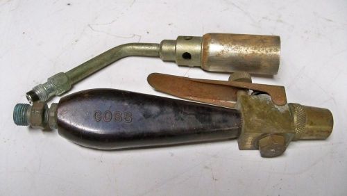 Goss AP 3 Propane Torch Handle &amp; BP 4 Tip USED