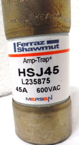 HSJ45  Class J fuse, 600 VAC, 45A