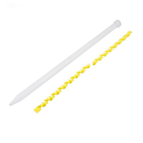 NEW 13.8&#034; Long Epoxy Adhesive Gun Applicator Yellow Static Mixer Mixing Nozzle