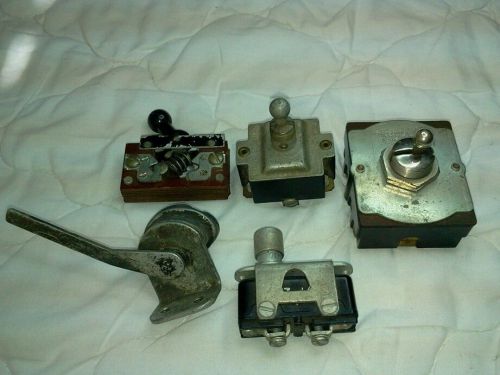 Steampunk vintage switch lot
