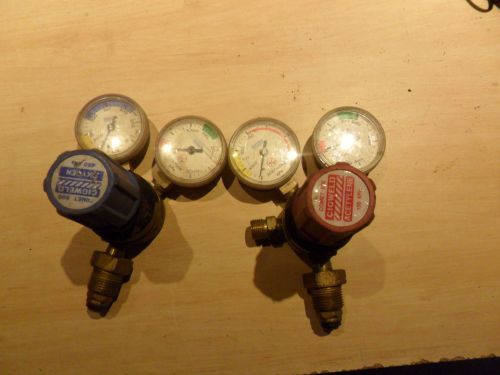 CIGWELD OXY ACETELYNE GAUGES  P/U SUNBURY OR POST