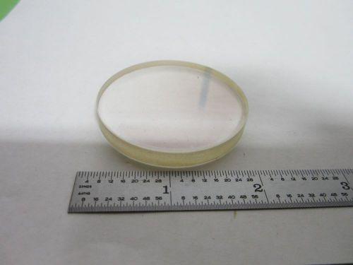 OPTICAL FLAT FUSED SILICA COATED LASER OPTICS AS IS BIN#R5-25