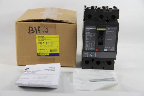 Square D JDL36200 Circuit Breaker 200A, 3 Pole, 600V