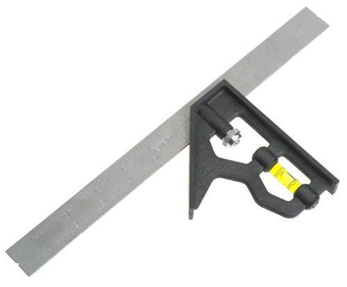 NEW Empire Level 220 12-Inch POLYSTEELTM Combination Square