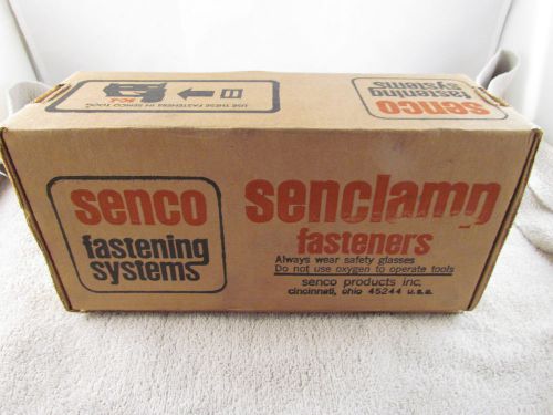 Senco fastening systems senclamp fasteners 6,000/box y09 bfa bright basic for sale