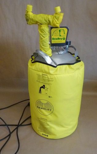 Bradley S19-690H Portable 10 Gallon Tank W/ Eye Wash &amp; Heater Jacket