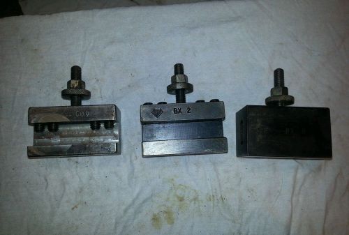 ALORIS TOOL HOLDER lot BX #1 #2 and 5