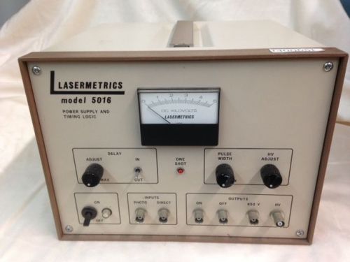 LASERMETRICS PULSE TIMING UNIT DRIVER, MODEL 5016 S/N 7315A WCID 1400651