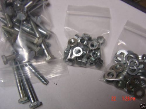 6MM X 50MM Zinc Plated Hex Head Screws