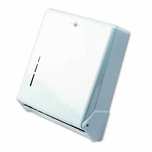 San Jamar Fold Metal Front Cabinet Towel Dispenser