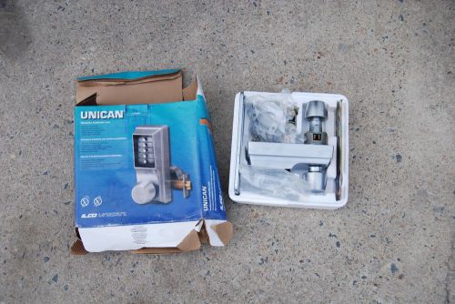 ILCO UNICAN 1012-26D-41 KEYLESS PUSHBUTTON ENTRY SATIN CHROME NEW