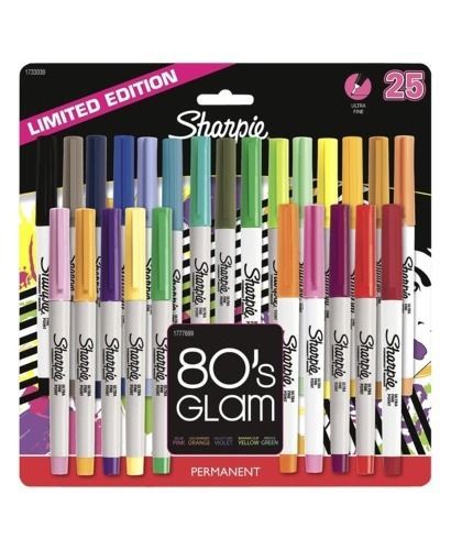 NEW Sharpie Ultra Fine Point Permanent Marker - Ultra Fine - Assorted - 24-Pac