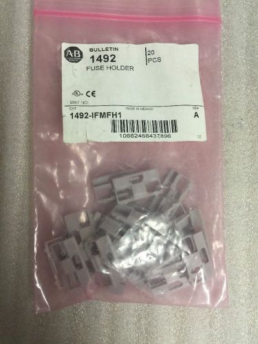 Lot Of 20, Allen Bradley Fuse Holder, 1492-IFMFH1, 1492IFMFH1,  #1219N