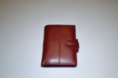 Filofax mini cross organizer in cherry for sale