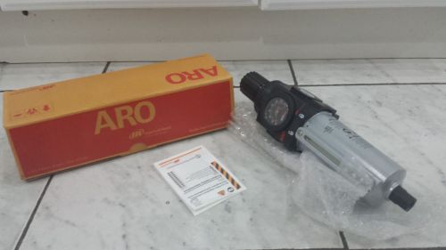 NEW ARO P39344-614 Filter Regulator w/AutoDrain/MetalBowl/Gauge; FREE Shipping!