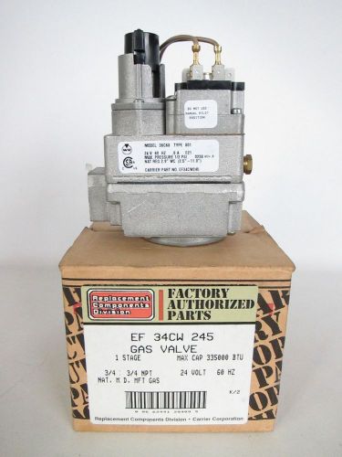 Carrier Bryant Furnace Gas Control Valve 36C68 34CW 245 EF34CW245 335000 BTU 