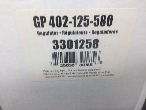 HARRIS GAS REGULATOR GP402-125-580 FOR TORCH WELDER NEW NIB