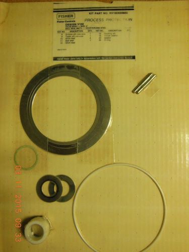 Fisher controls kit repair rv100x00m52 valve design v100, size 4&#034; for sale