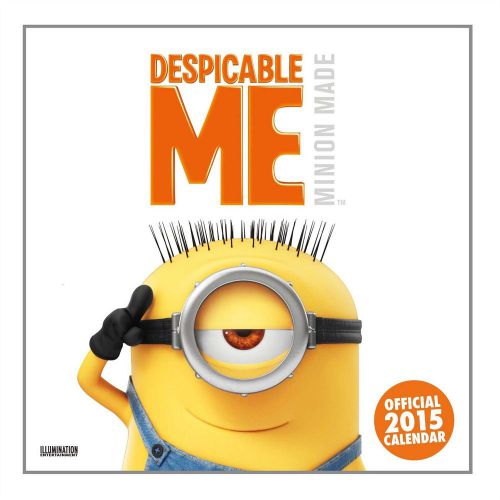 2015 Wall Calendar Official Despicable Me Calendar