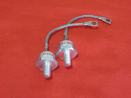 2x 41HF40 INTERNATIONAL RECTIFIER DIODES 41Amp 400V NOS