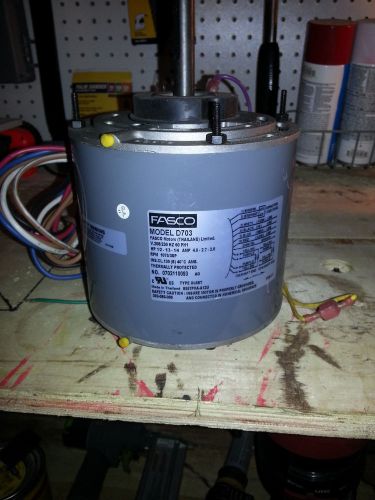 Fasco D703 Motor 1/2 HP 230VAC   NEW