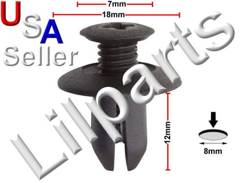 Push Screw Retainer Mazda B092-51-833 Ford MB-455-56143 B09251833 MB45556143