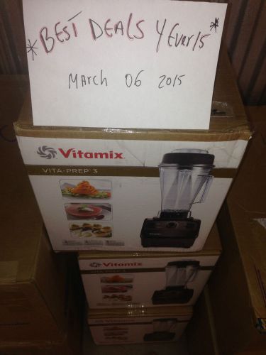 Vitamix 1005 Commercial Food Blender 64OZ. 3 HP 120V BLACK NEW FAST SHIPPIN!!