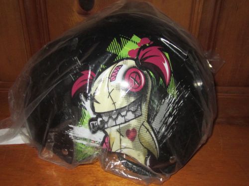 Punisher Skateboards Jinx Skateboard Helmet Black Size Small, Extra Small Pads