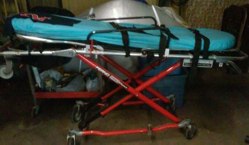 Ferno proflexx 35x 700lb red ambulance stretcher cot mx ems 35p gurney stryker for sale