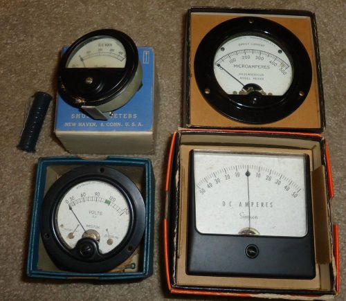 PANEL METERS, LOAD INDICATOR, SIMPSON, WESTON, SHURITE, MCLINTOCK