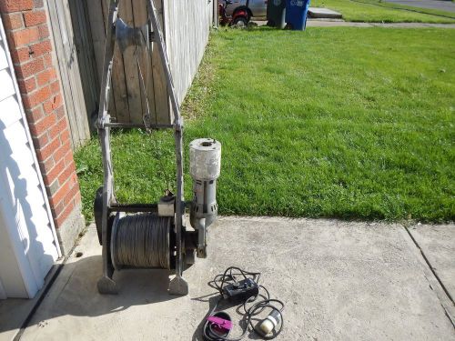 Ridgid 700 Winch packer Manhole recovery system