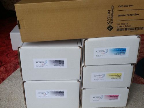 NIB for Canon GPR-23 SET - TWO Black, (1) Cyan, (1)Yellow, (1) Magenta Toner